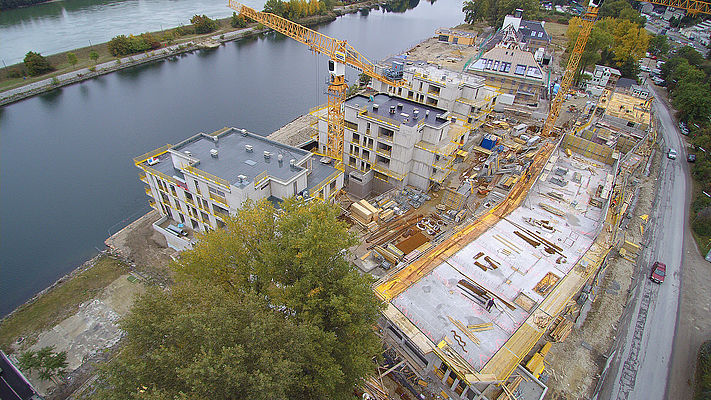 Kuchelauer Hafenstrasse 1190 Wien - Hillside-Ansicht