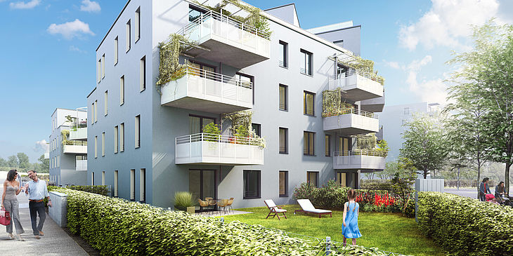 Visalisierung - Biotope City Wienerberg - Bpl9 - Copyright: StudioVlay Streeruwitz