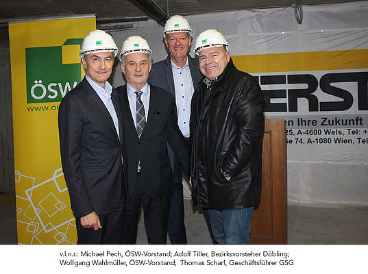 Gleichenfeier Kuchelauer Hafenstrasse 1190 Wien - Vorstand