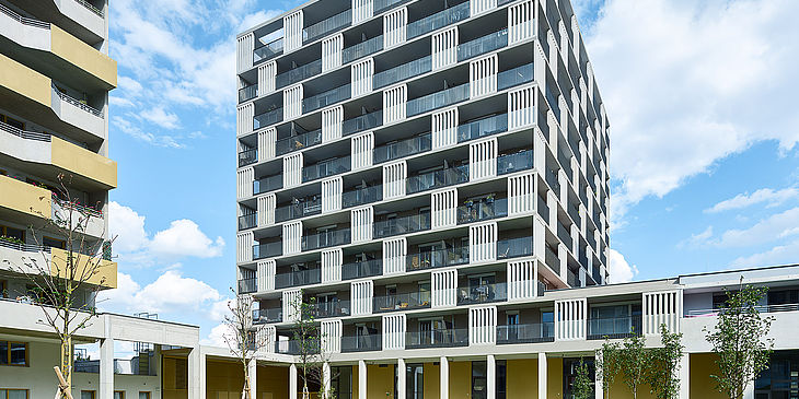 Terragon ÖSW Erdbergstraße 218 - Garten -Bruno Klomfar