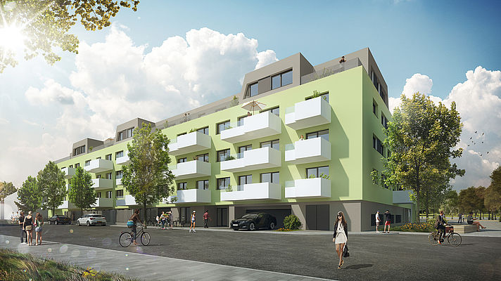 Mellergründe - Bauplatz A - BKK-3 Architektur 