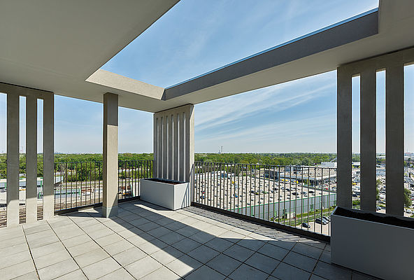 Terragon ÖSW Erdbergstraße 218 - Aussicht - Bruno Klomfar