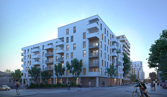 THEOs_BPL 7_Spallartgasse_Strassenseite © BWM Architekten ZT GmbH